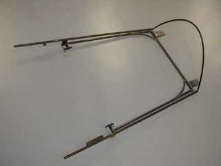 The canopy has a welded steel frame.